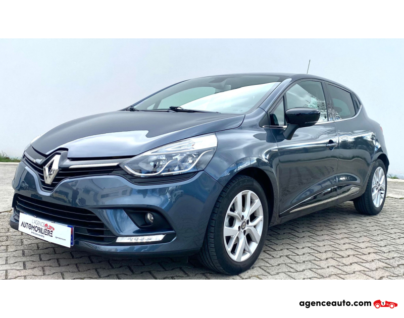 Achat voiture occasion, Auto occasion pas cher | Agence Auto Renault Clio 0,9 TCE 90 CV ENERGY LIMITED Gris Année 2018 Manuelle Essence