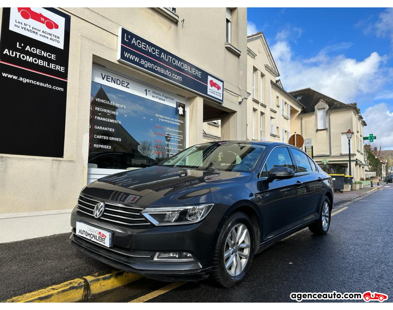 Achat voiture occasion, Auto occasion pas cher | Agence Auto Volkswagen Passat 1.6 TDI 120cv DSG7 CONFORTLINE BUSINESS Noir Année 2019 Automatique Diesel