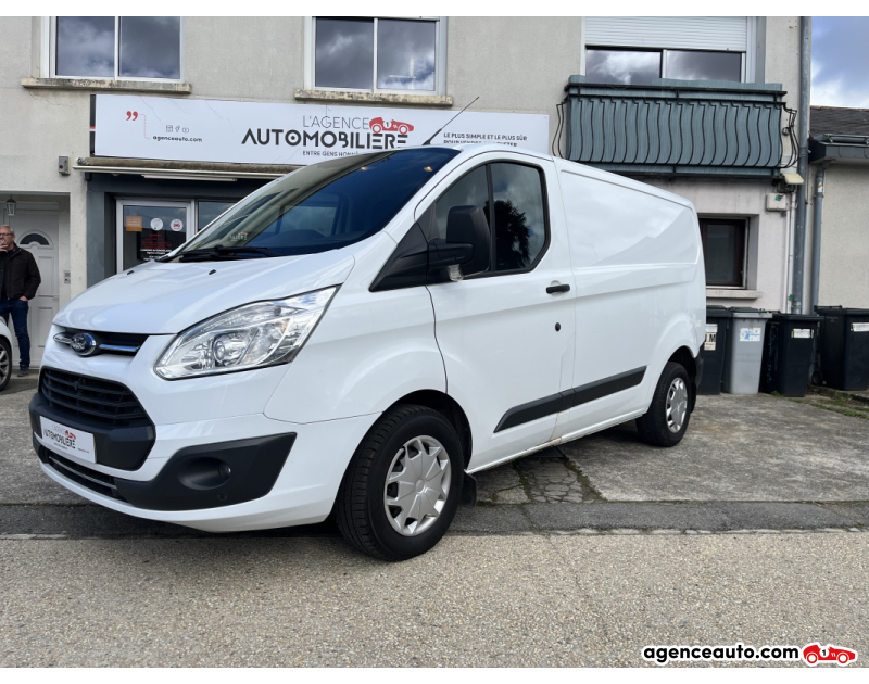 Achat voiture occasion, Auto occasion pas cher | Agence Auto Ford Transit Custom 130CH L1H1 2.0 TDCI BUSINESS 3 places 1ère Main - Prix HT Blanc Année 2017 Manuelle Diesel