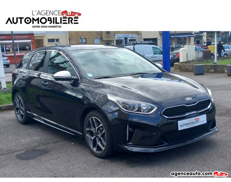 Achat voiture occasion, Auto occasion pas cher | Agence Auto Kia Ceed 1.0L Gt-Line 120Ch Noir Année 2019 Manuelle Essence