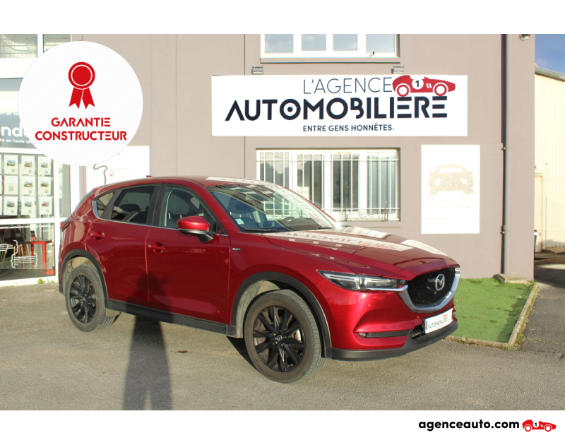 Achat voiture occasion, Auto occasion pas cher | Agence Auto Mazda CX-5 150 cv II Skyactiv-D 2.2 TD   S&S  kuro édition Rouge Année 2021 Manuelle Diesel