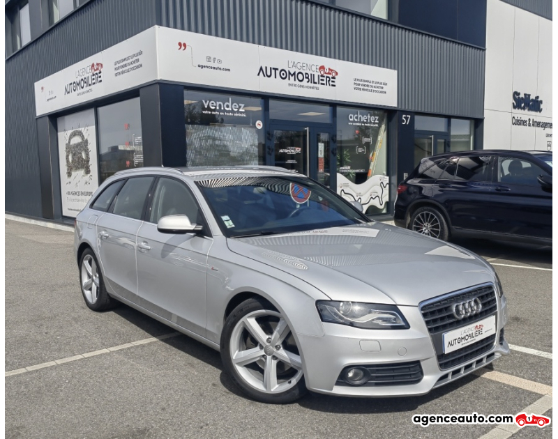 Achat voiture occasion, Auto occasion pas cher | Agence Auto Audi A4 AVANT 2.0 TDI 143 S-LINE Gris Année 2010 Manuelle Diesel