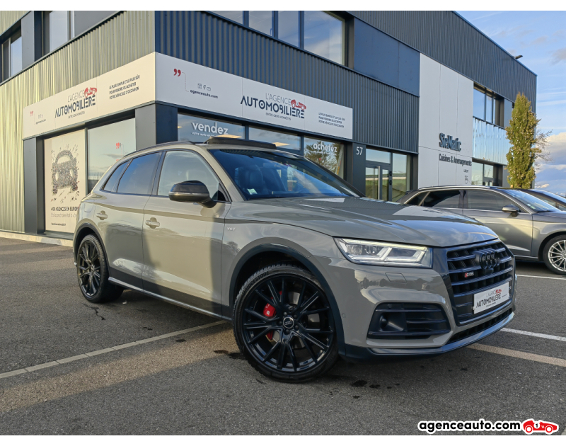 Compra de Coches Usados, Coches Usados Baratos %'|'% Agence Auto Audi SQ5 3.0 TFSI Quattro V6T Black Edition 354cv Gris Año 2018 Automatique Essence