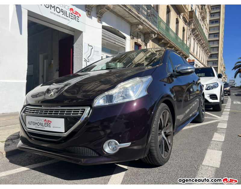 Achat voiture occasion, Auto occasion pas cher | Agence Auto Peugeot 208 GENERATION-I 1.6 VTI 120 XY (1ère main, toit pano, entretien complet,..) Noir Année 2014 Automatique Essence