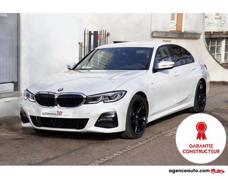 Gebrauchtwagenkauf, Günstige Gebrauchtwagen | Automobilienagentur Bmw Série 3 Berline G20 320d 190 M Sport Steptronic8 (Garantie Constructeur 2024) Blanc Jahr 2019 Automatique Diesel