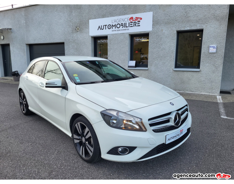 Achat voiture occasion, Auto occasion pas cher | Agence Auto Mercedes Classe A 180 CDi 1.5 CDI 8V DPF 7G-DCT SENSATION S&S 109 cv Boîte auto Blanc Année 2014 Automatique Diesel