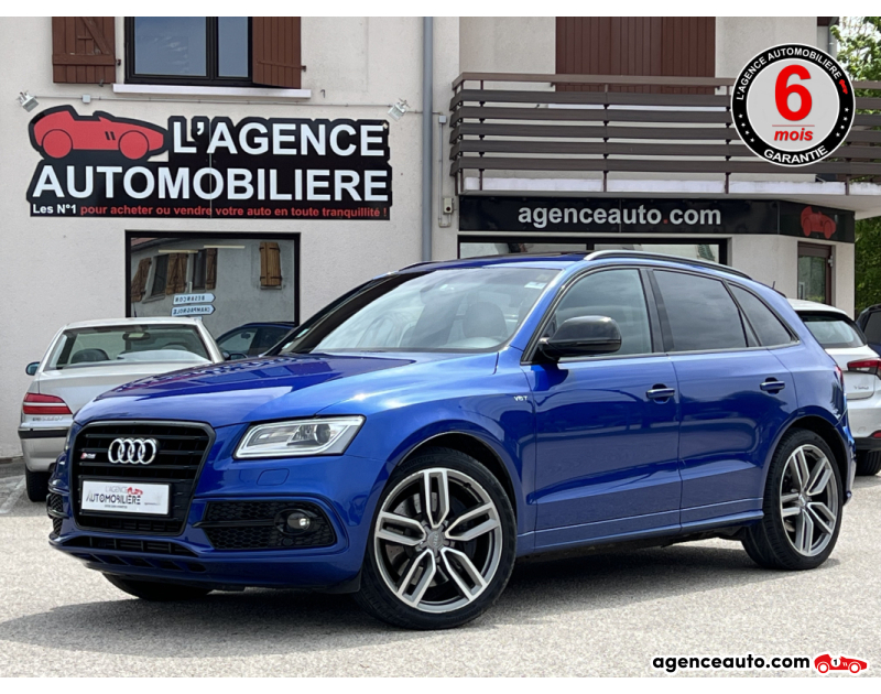 Achat voiture occasion, Auto occasion pas cher | Agence Auto Audi SQ5 3.0 V6 tdi 340ch QUATTRO PLUS BLEU SEPANG Bleu Année 2016 Automatique Diesel