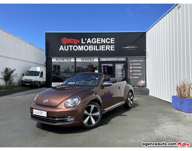 Compra de Coches Usados, Coches Usados Baratos %'|'% Agence Auto Volkswagen New beetle 2.0 TDI 110ch DSG7 Marron Año 2016 Automatique Diesel