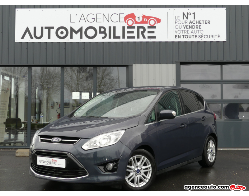 Achat voiture occasion, Auto occasion pas cher | Agence Auto Ford C-Max C-MAX 1.0 ECOBOOST TITANIUM X 125CV Bleu Année 2014 Manuelle Essence