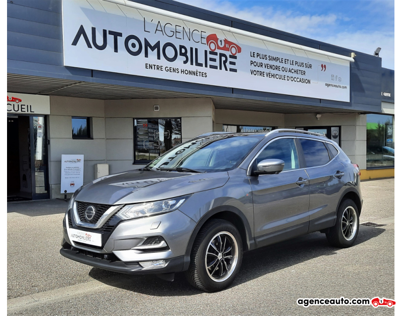 Achat voiture occasion, Auto occasion pas cher | Agence Auto Nissan Qashqai 1,6 DCI 130CH N-CONNECTA Phase 2 Gris Année 2018 Manuelle Diesel