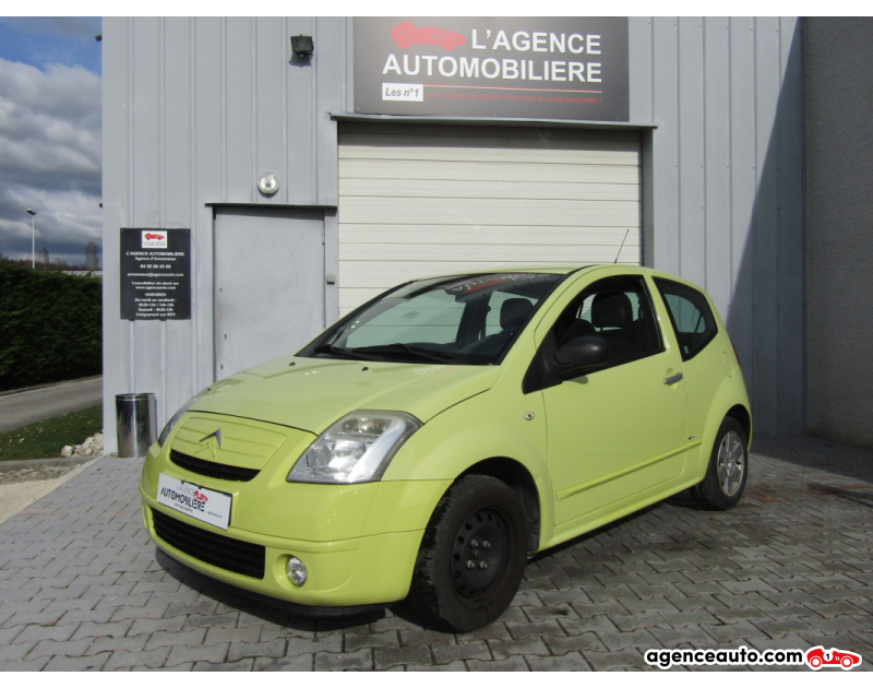 Compra de Coches Usados, Coches Usados Baratos %'|'% Agence Auto Citroen C2 1.4i 75cv  boite auto Jaune Año 2005 Automatique Essence