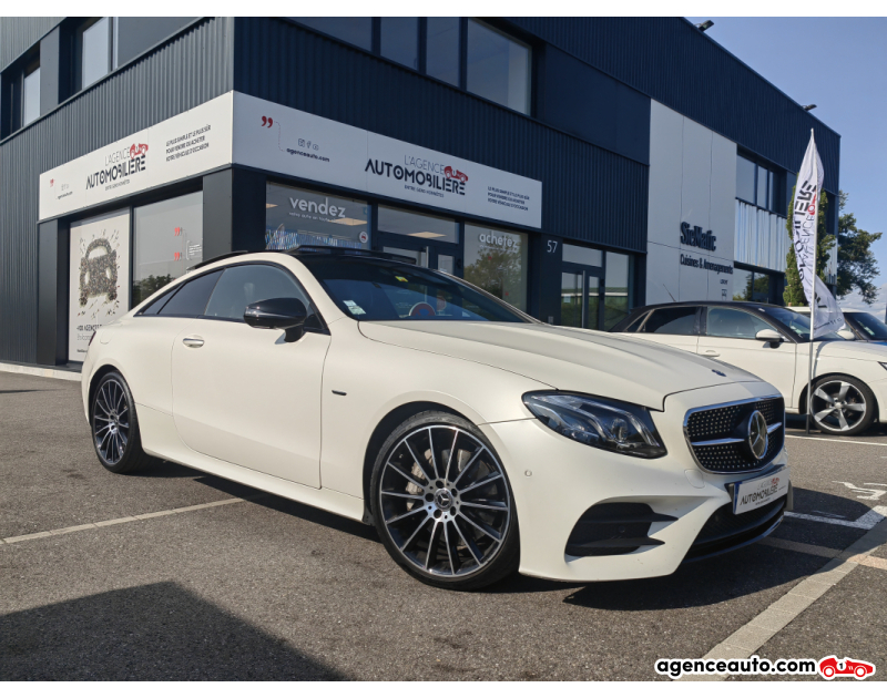 Achat voiture occasion, Auto occasion pas cher | Agence Auto Mercedes Classe E 400 Edition 1 AMG LINE 4-MATIC TOIT PANO CARPLAY SIÈGES ELECTRIQUES A MÉMOIRES CARPLAY "1ère Main" Blanc Année 2017 Automatique Essence