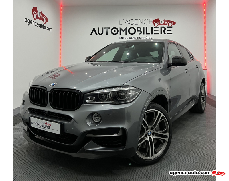 Achat voiture occasion, Auto occasion pas cher | Agence Auto Bmw X6 X6 M50D 381CV BVA8 XDRIVE PK M PERF JTES 21' M/ATTELAGE/AFF. TETE HAUTE/TOIT OUVRANT/CAMERA 360° Gris Année 2019 Automatique Diesel