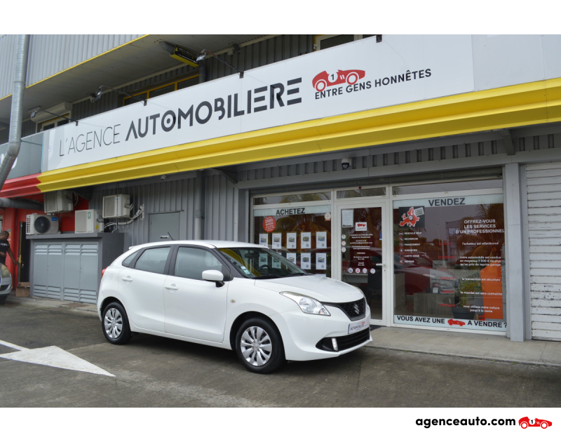 Achat voiture occasion, Auto occasion pas cher | Agence Auto Suzuki Baleno 1.2 DUALJET 5CV PACK Blanc Année 2019 Manuelle Essence