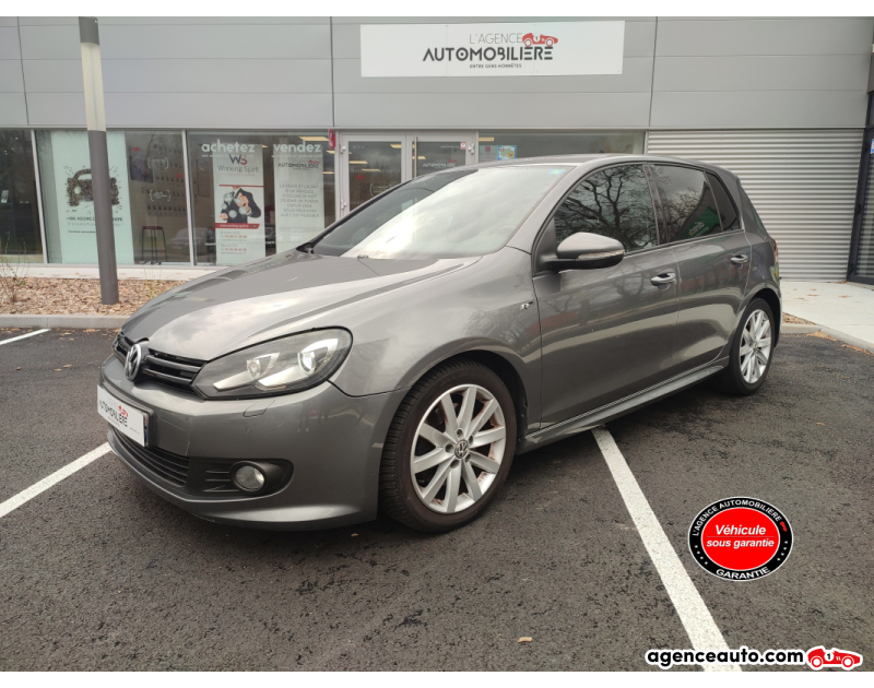 Achat voiture occasion, Auto occasion pas cher | Agence Auto Volkswagen Golf 1.4 TSI 160ch R-LINE DSG7 Gris Année 2010 Automatique Essence