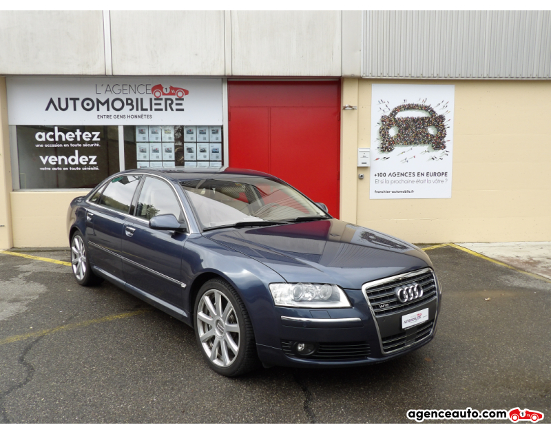 Acquisto Auto Usate, Auto Usate Economiche | Agenzia Automobiliare Audi A8 W12 Quattro L Blu Anno 2006 Automatico Benzina
