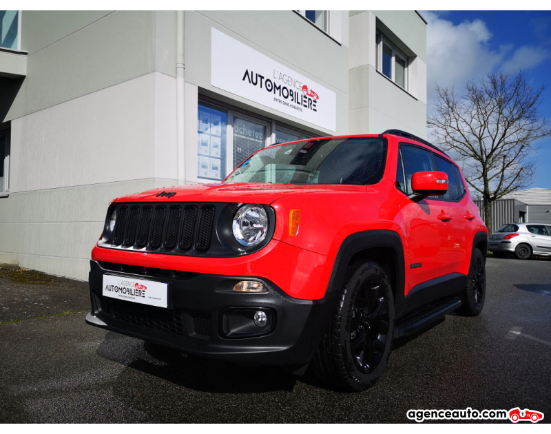 Achat voiture occasion, Auto occasion pas cher | Agence Auto Jeep Renegade 1.6 S&S 95 cv Brooklyn Edition Rouge Année 2017 Manuelle Diesel