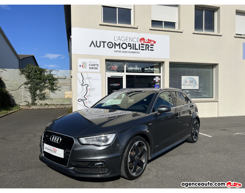 Acquisto Auto Usate, Auto Usate Economiche | Agenzia Automobiliare Audi A3 SPORTBACK 1.8 TFSI 180 S-LINE S-TRONIC BVA7 - ORIGINE FRANCE Gris Anno 2013 Automatique Essence