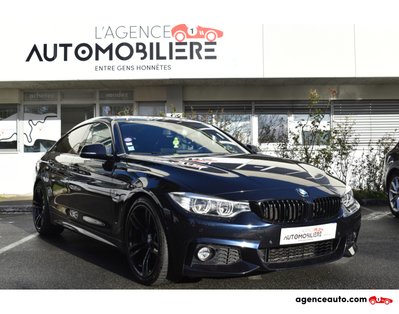 Achat voiture occasion, Auto occasion pas cher | Agence Auto Bmw Série 4 M SPORT Gran Coupé 440i xDrive 3.0 360 cv MPPSK Noir Année 2016 Automatique Essence
