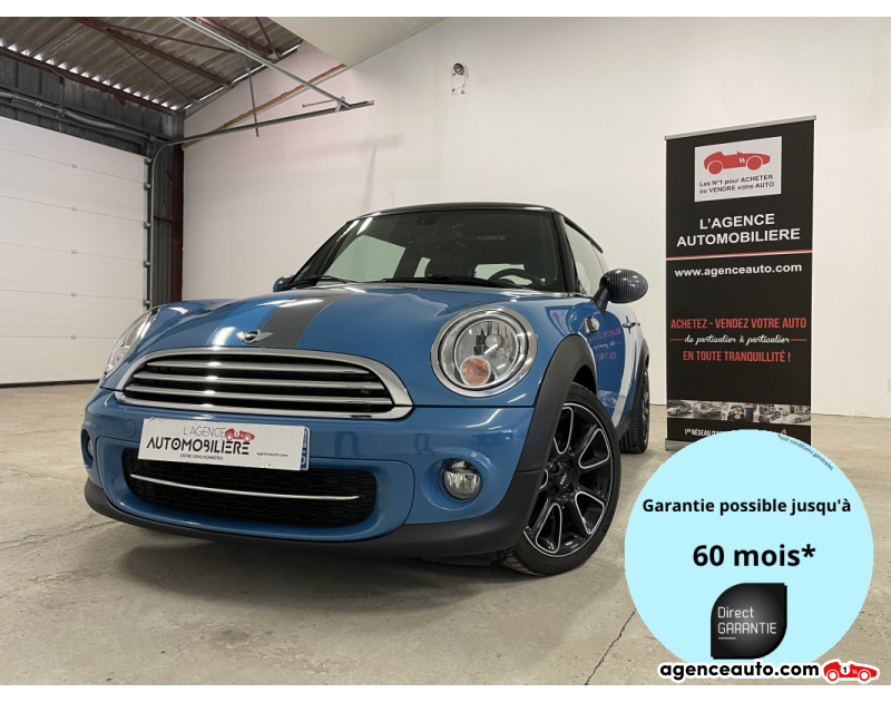 Achat voiture occasion, Auto occasion pas cher | Agence Auto Mini Cooper D 112ch Bayswater Bleu Année 2013 Manuelle Diesel