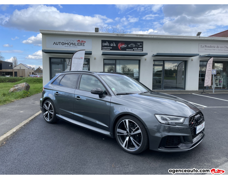 Achat voiture occasion, Auto occasion pas cher | Agence Auto Audi RS3 SPORTBACK 2.5 TFSI400QUATROS-TRONIC STAGE 1 Gris Année 2019 Automatique Essence