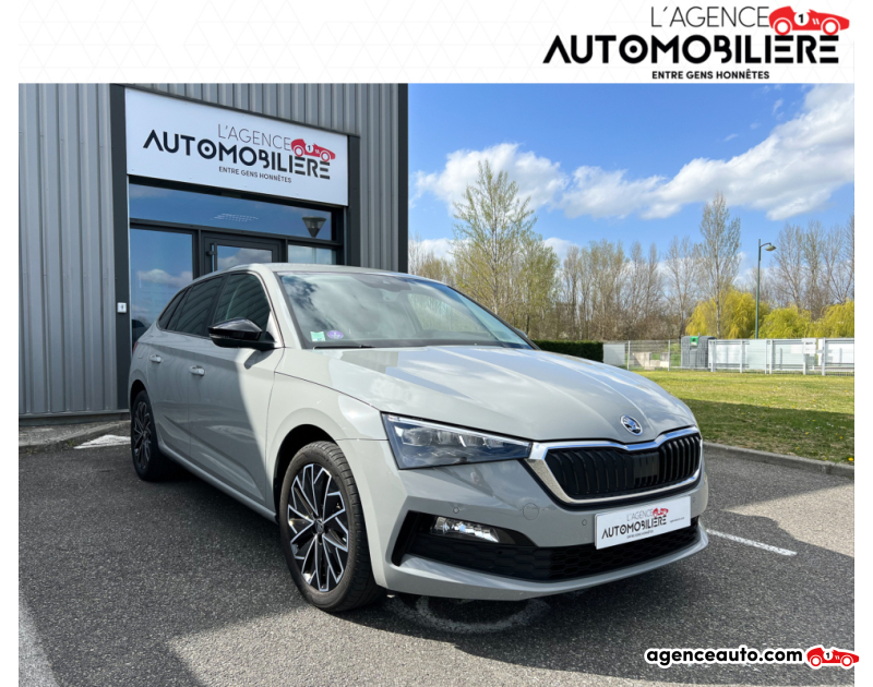 Achat voiture occasion, Auto occasion pas cher | Agence Auto Skoda Scala 1.0 STYLE 116 cv Gris Année 2020 Automatique Essence