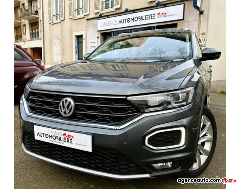 Achat voiture occasion, Auto occasion pas cher | Agence Auto Volkswagen T-roc 2.0 TDI 150 CARAT EXCLUSIVE DSG BVA 4 MOTIONS Gris Année 2020 Automatique Diesel