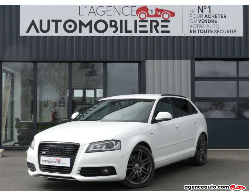 Aankoop Gebruikte Auto, Goedkope Gebruikte Auto | Agence Auto Audi A3 AUDI A3 Phase 2 Sportback S Line Quattro 3.2 i V6 24V S-Tronic 250 cv Boîte auto Blanc Jaar 2008 Automatique Essence