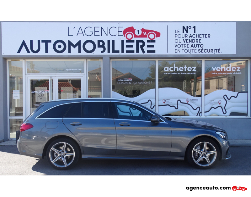Achat voiture occasion, Auto occasion pas cher | Agence Auto Mercedes Classe C Break Break Fascination 220 CDi 2.1 9G-Tronic 170ch Gris Année 2017 Automatique Diesel