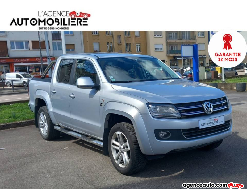Achat voiture occasion, Auto occasion pas cher | Agence Auto Volkswagen Amarok 2.0L 4Motion 4X4 BITDI  BVA8 Gris Année 2016 Automatique Diesel