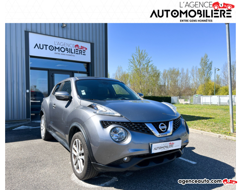 Aankoop Gebruikte Auto, Goedkope Gebruikte Auto | Agence Auto Nissan Juke III 1.5 CONNECT EDITION 110 cv Argent Jaar 2017 Manuelle Diesel
