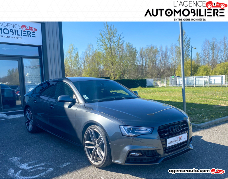 Achat voiture occasion, Auto occasion pas cher | Agence Auto Audi A5 3.0 S-LINE 245CV Noir Année 2018 Automatique Diesel