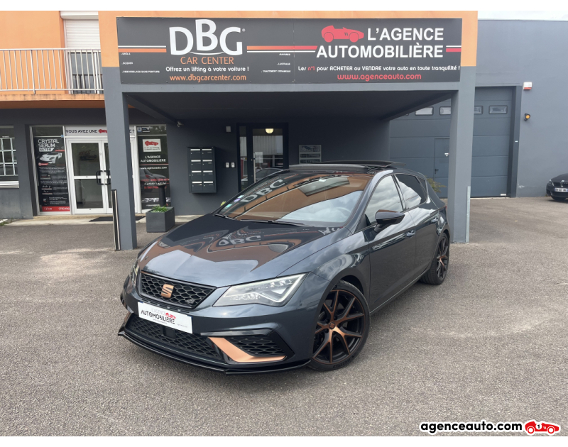 Compra de Carros Usados, Carros Usados Baratos | Auto Immo Seat Leon Cupra 2.0 TSI 290cv TO SIEGES PERF BEATS Gris Ano 2018 Automatique Essence