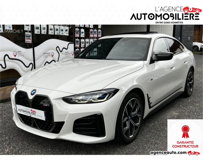 Compra de Carros Usados, Carros Usados Baratos | Auto Immo Bmw i4 M50 ELECTRIQUE 544 CH 80.7KWH PACK M BVA X-DRIVE Blanc Ano 2023 Automatique Électrique