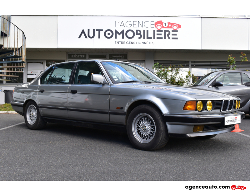 Compra de Coches Usados, Coches Usados Baratos %'|'% Agence Auto Bmw Série 7 BMW 7L (E32) 735i 3.5 211CV 1986-1992 Gris Año 1989 Manuelle Essence