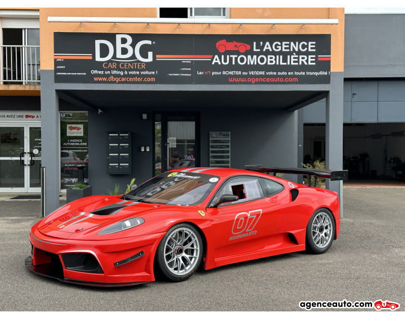 Achat voiture occasion, Auto occasion pas cher | Agence Auto Ferrari F 430 Challenge Kit Complet GT3 1ère main Rouge Année 2007 Automatique Essence