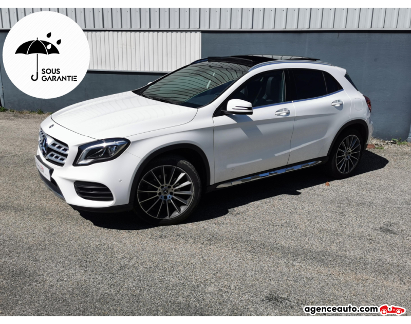 Achat voiture occasion, Auto occasion pas cher | Agence Auto Mercedes Classe GLA 200 Fascination 7G-DCT Blanc Année 2019 Automatique Essence