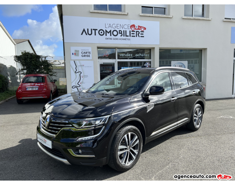 Achat voiture occasion, Auto occasion pas cher | Agence Auto Renault Koleos 1.6 DCI 130 ENERGY INTENS 4X2 - ORIGINE FRANCE Noir Année 2017 Manuelle Diesel