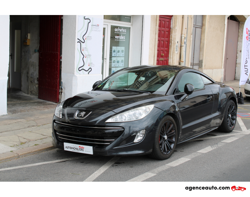 Achat voiture occasion, Auto occasion pas cher | Agence Auto Peugeot RCZ 2.0 HDI 165 (Distribution à jour, Radar de stationnement Av/Arr..) Noir Année 2010 Manuelle Diesel