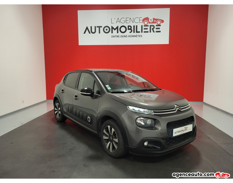 Compra de Carros Usados, Carros Usados Baratos | Auto Immo Citroen C3 GENERATION-III 1.2 PURETECH 80 SHINE Cinzento Ano 2018 Manual Gasolina