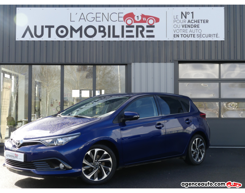 Aankoop Gebruikte Auto, Goedkope Gebruikte Auto | Agence Auto Toyota Auris TOYOTA AURIS DESIGN 1.2T 116 CV Bleu Jaar 2015 Manuelle Essence