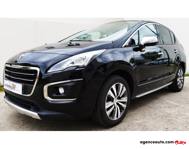 Achat voiture occasion, Auto occasion pas cher | Agence Auto Peugeot 3008 1.2 PURETECH 130 ALLURE Crit'air =>1 (garantie commerciale 3mois) Noir Année 2016 Manuelle Essence