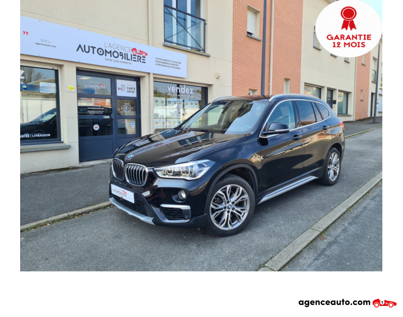 Achat voiture occasion, Auto occasion pas cher | Agence Auto Bmw X1 (F48) SDRIVE18I XLINE DKG7 garantie 12 mois Noir Année 2018 Automatique Essence