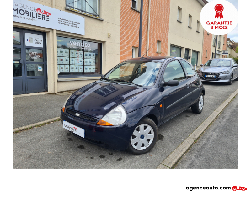 Gebrauchtwagenkauf, Günstige Gebrauchtwagen | Automobilienagentur Ford Ka 1.3 ROYAL garantie 3 mois Noir Jahr 2006 Manuelle Essence