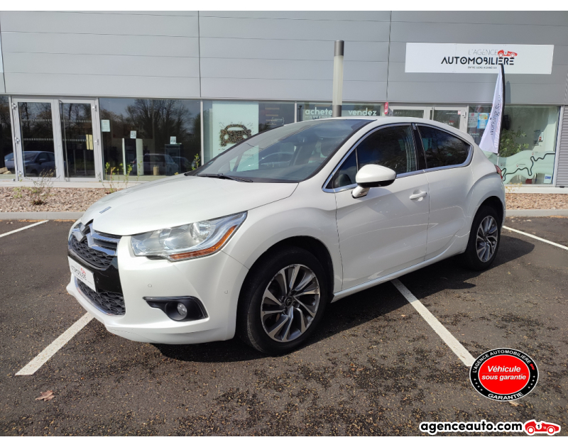 Achat voiture occasion, Auto occasion pas cher | Agence Auto Citroen DS4 1.6 e-HDi Airdream So Chic BMP6 Blanc Année 2012 Automatique Diesel
