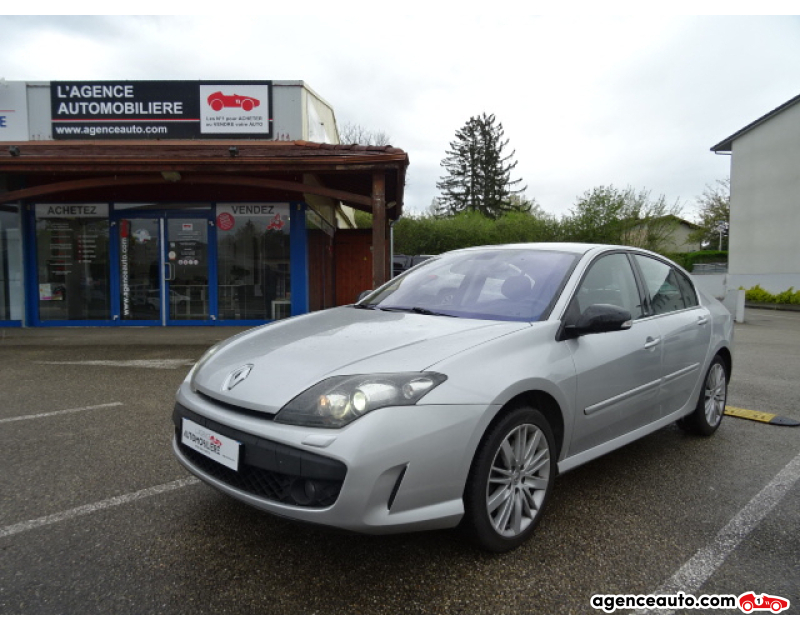 Achat voiture occasion, Auto occasion pas cher | Agence Auto Renault Laguna III 2.0 16V 205 GT 4CONTROL BOITIER ETHANOL HOMOLOGUÉ Argent Année 2008 Manuelle Bioethanol