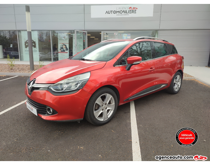 Aankoop Gebruikte Auto, Goedkope Gebruikte Auto | Agence Auto Renault Clio Estate 1.5 dCi 90ch energy Intens Rouge Jaar 2013 Manuelle Diesel