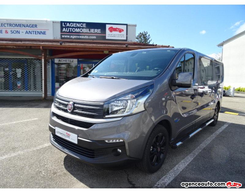 Achat voiture occasion, Auto occasion pas cher | Agence Auto Fiat Talento CABINE APPROFONDIE 1.6 MJT 145 NAV PACK PROFESSIONAL Gris Année 2019 Manuelle Diesel