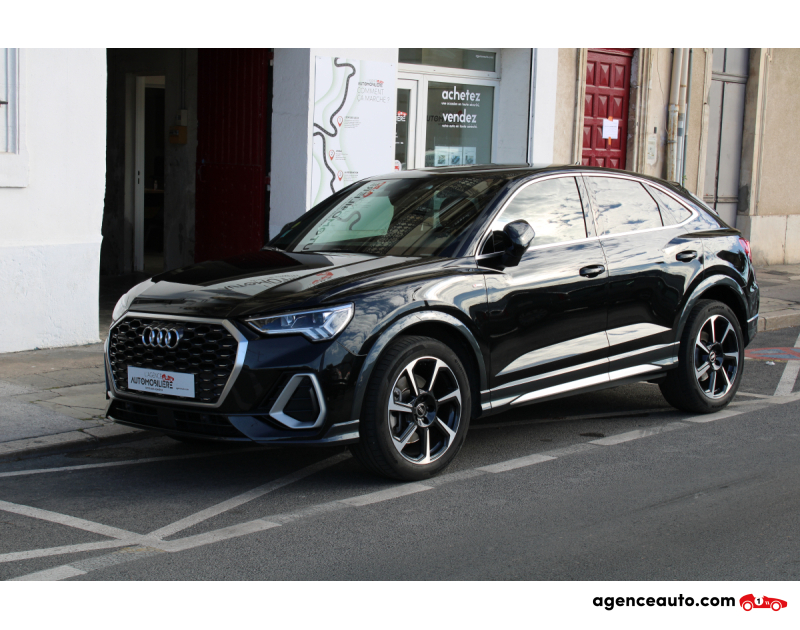Compra de Carros Usados, Carros Usados Baratos | Auto Immo Audi Q3 SPORTBACK 40 TDI 200 S-LINE QUATTRO S-TRONIC BVA (ENTRETIEN COMPLET AUDI, CARPLAY ...) Noir Ano 2020 Automatique Diesel