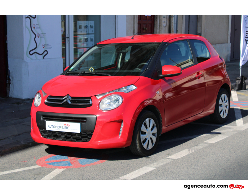 Achat voiture occasion, Auto occasion pas cher | Agence Auto Citroen C1 C1 VTi 72 Feel Rouge Année 2018 Manuelle Essence